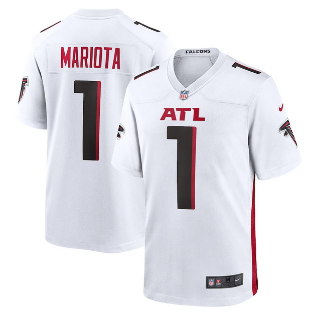 mens nike marcus mariota white atlanta falcons game player jersey